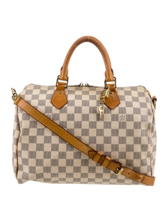 Louis Vuitton Damier Azur Speedy Bandouliere 30