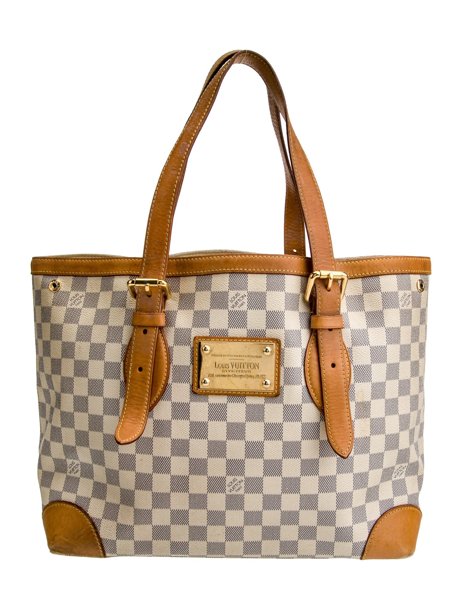 Louis Vuitton Damier Azur Hampstead MM