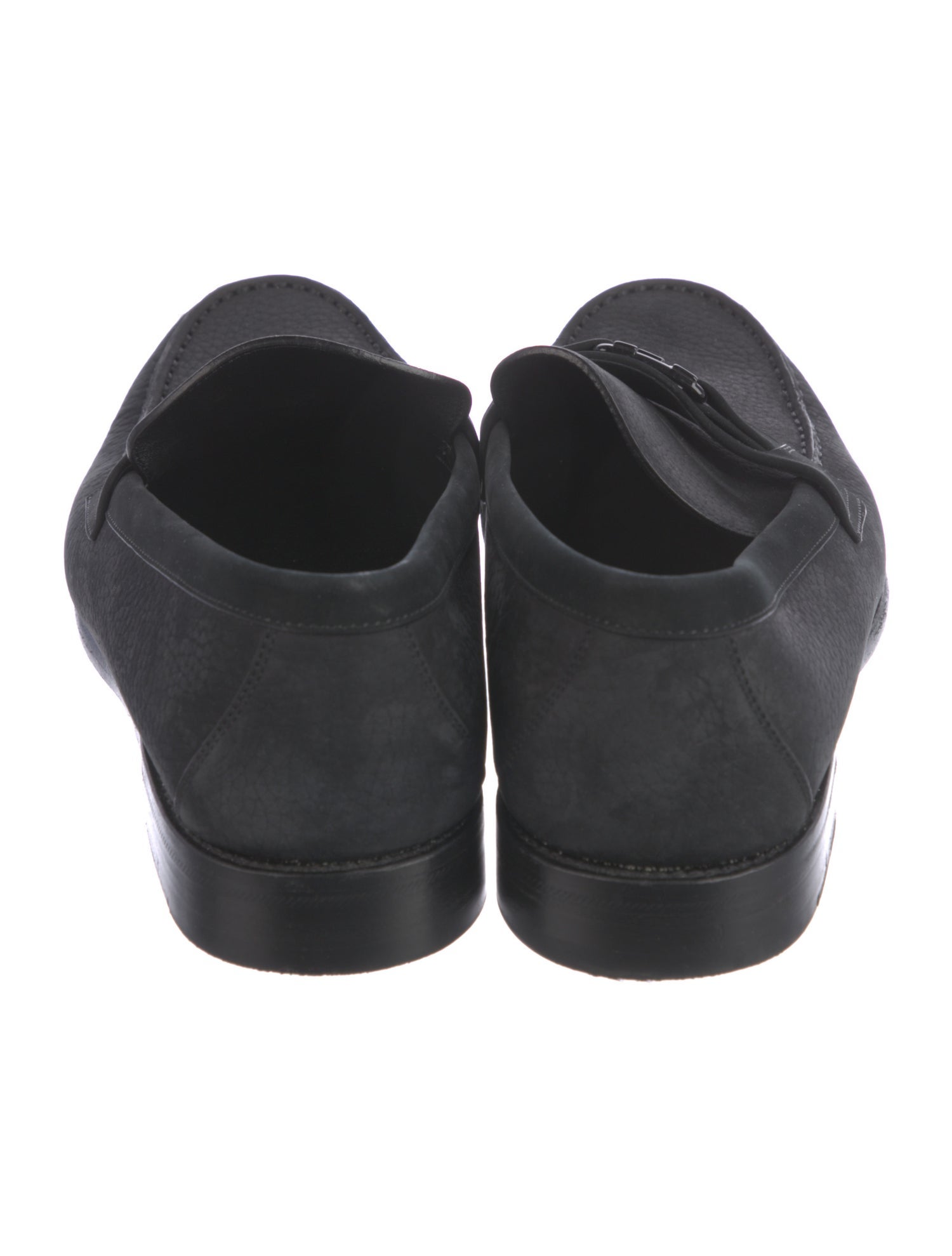 Louis Vuitton LV Monogram Leather Loafers