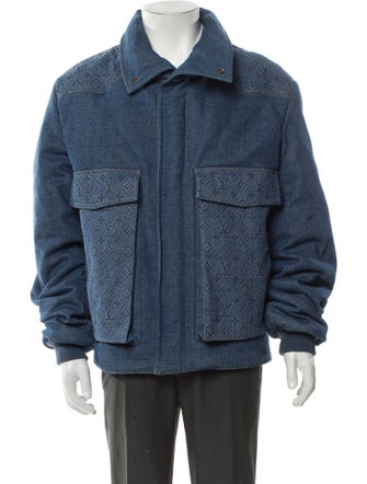 Louis Vuitton 2023 Padded Denim Denim Jacket