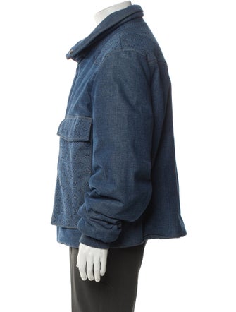 Louis Vuitton 2023 Padded Denim Denim Jacket