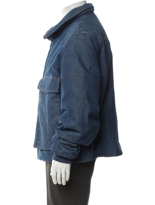 Louis Vuitton 2023 Padded Denim Denim Jacket