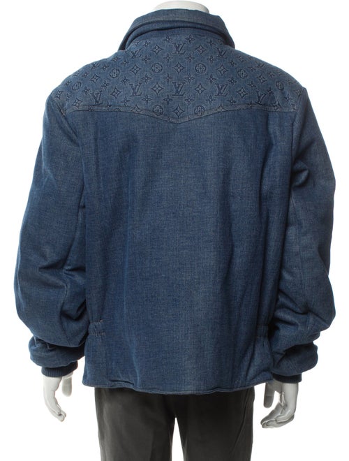 Louis Vuitton 2023 Padded Denim Denim Jacket
