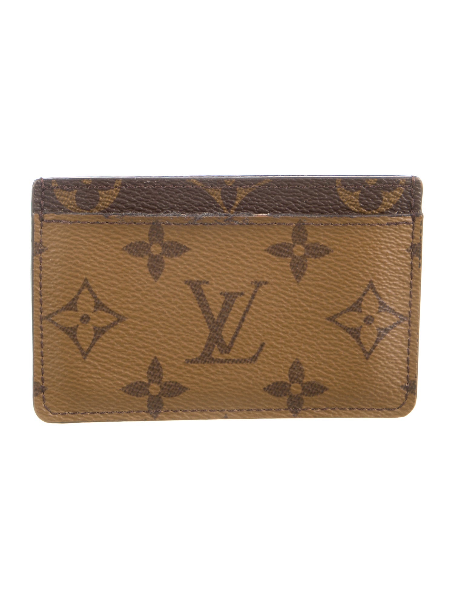 Louis Vuitton LV Monogram Coated Canvas Card Holder