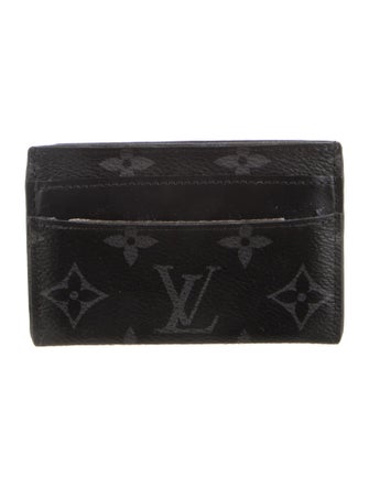 Louis Vuitton Monogram Eclipse Coated Canvas Card Holder
