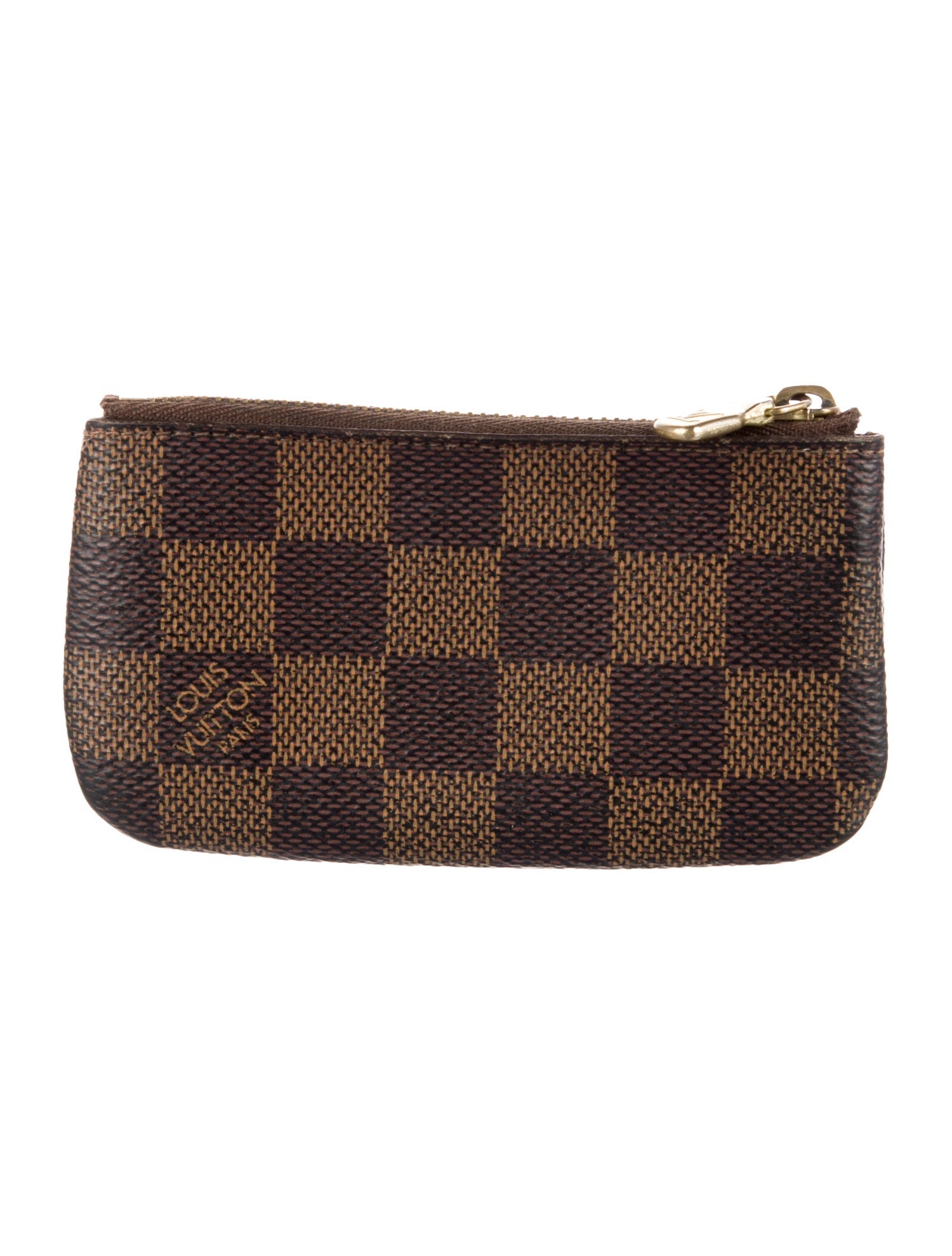 Louis Vuitton Damier Ebene Pattern Coated Canvas Key Holder