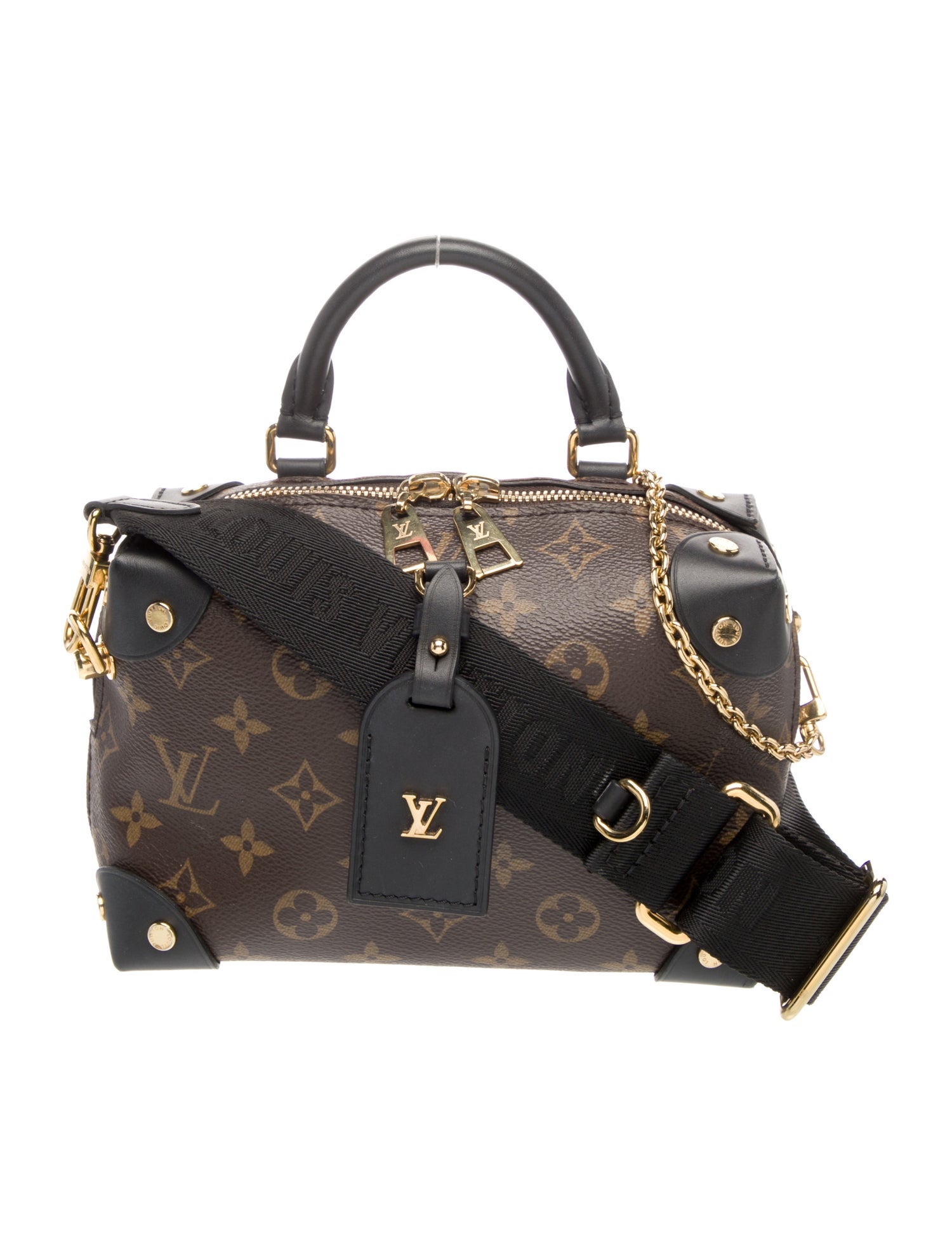 Louis Vuitton LV Monogram Petite Malle Souple