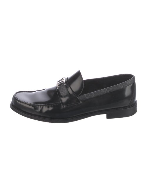 Louis Vuitton LV Monogram Patent Leather Dress Loafers