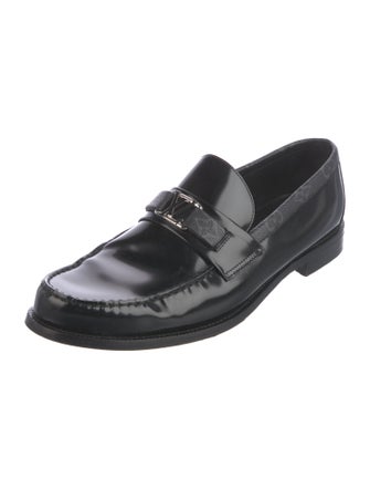 Louis Vuitton LV Monogram Patent Leather Dress Loafers