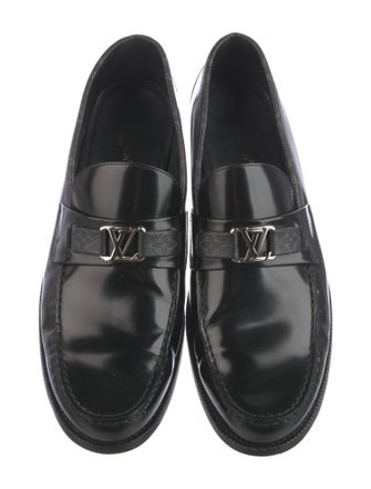 Louis Vuitton LV Monogram Patent Leather Dress Loafers