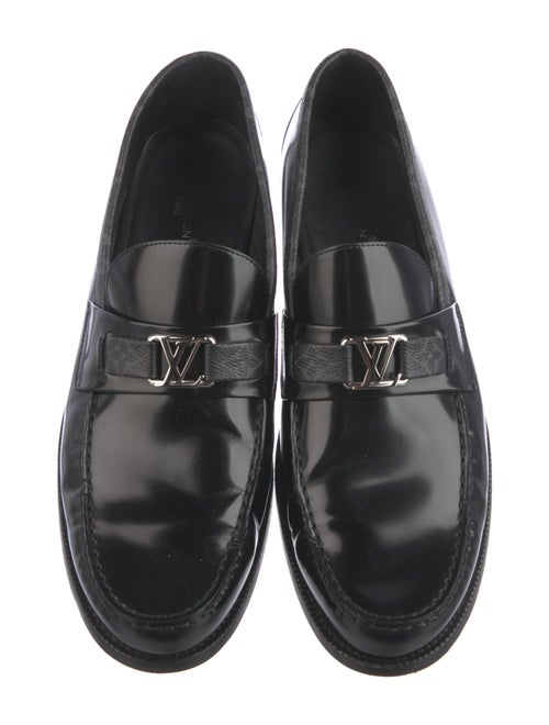 Louis Vuitton LV Monogram Patent Leather Dress Loafers