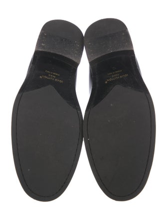 Louis Vuitton LV Monogram Patent Leather Dress Loafers
