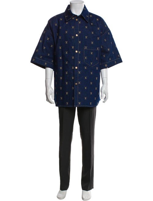 Louis Vuitton 2024 Signature Logo Shirt