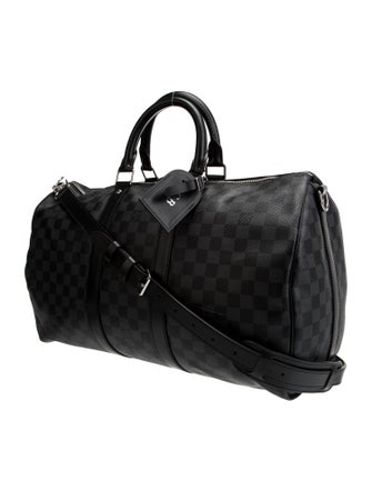 Louis Vuitton Damier Graphite Keepall Bandouliere 45