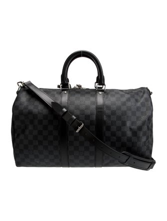 Louis Vuitton Damier Graphite Keepall Bandouliere 45