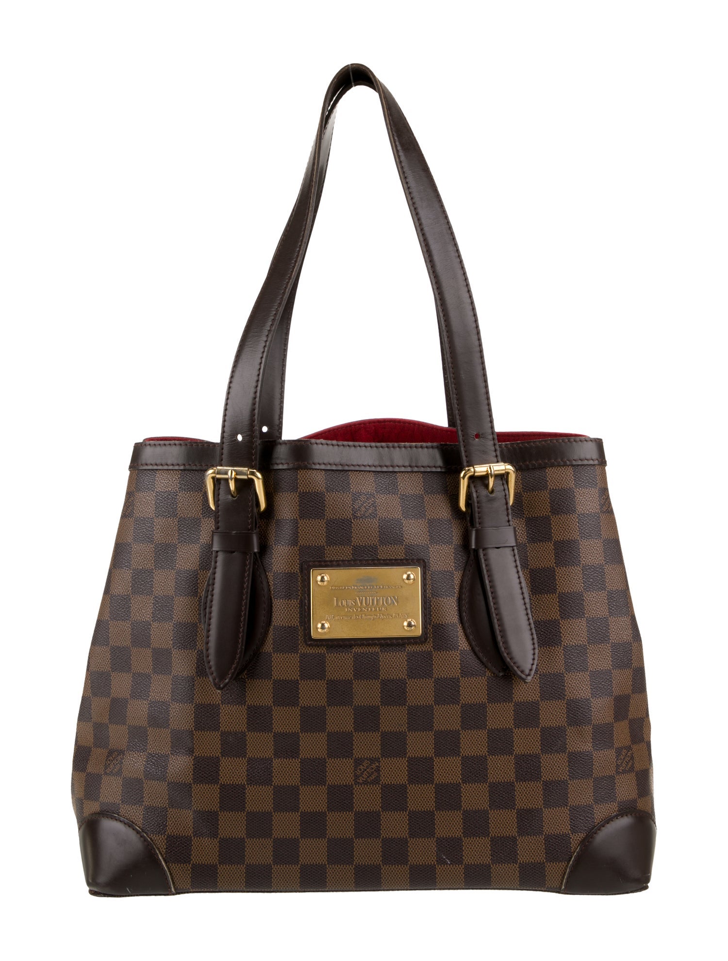 Louis Vuitton Damier Ebene Hampstead MM Vintage