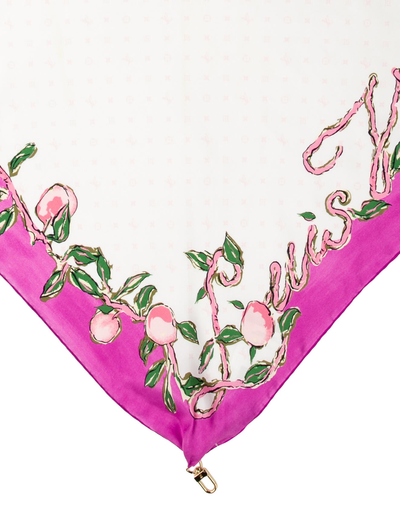 Louis Vuitton Silk Printed Scarf