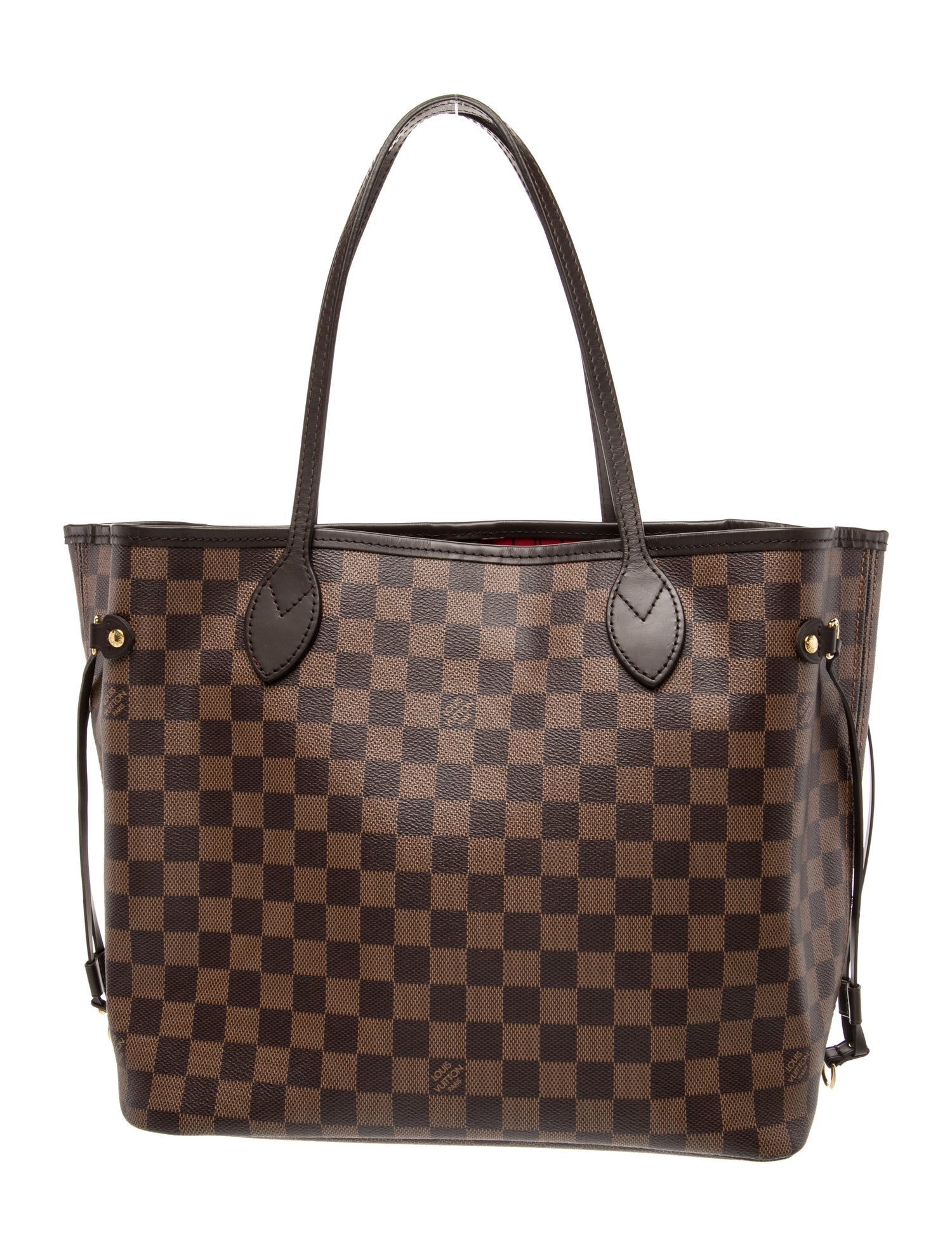 Louis Vuitton Damier Ebene Neverfull w/Pouch MM