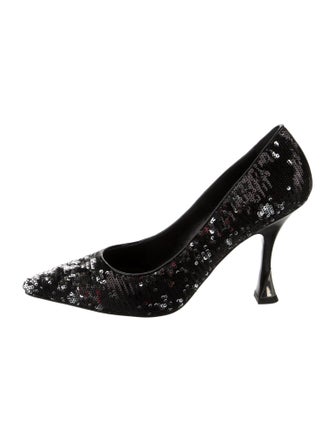 Louis Vuitton Sequins Sequin Embellishments Pumps