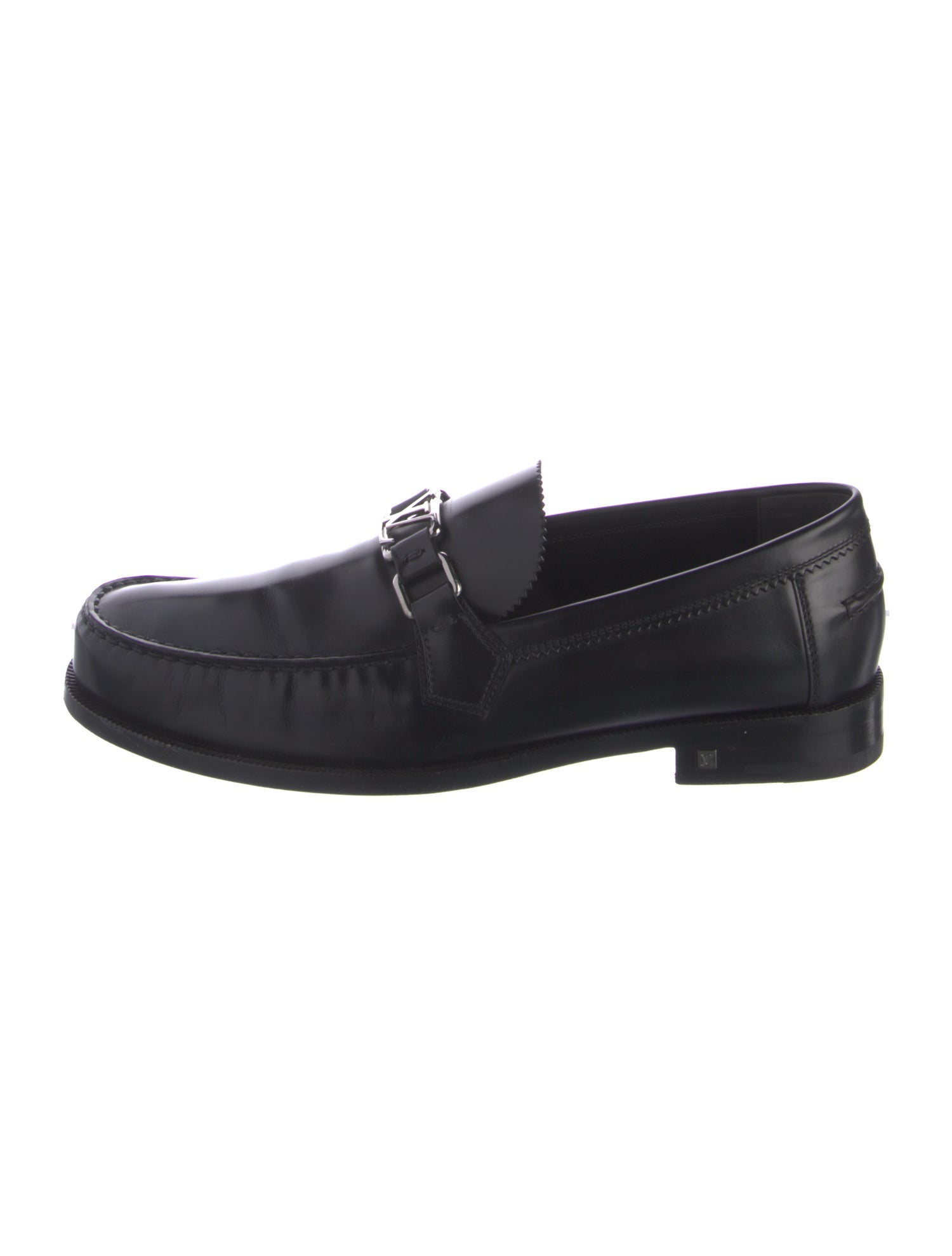 Louis Vuitton LV Monogram Leather Dress Loafers
