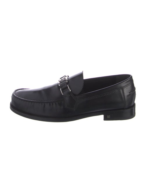Louis Vuitton LV Monogram Leather Dress Loafers