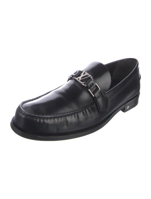 Louis Vuitton LV Monogram Leather Dress Loafers