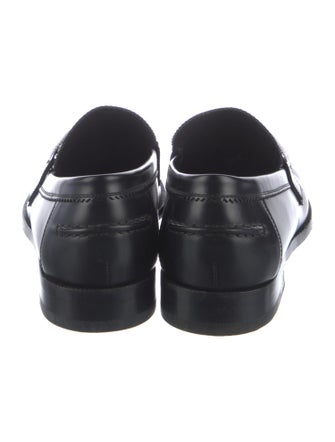 Louis Vuitton LV Monogram Leather Dress Loafers