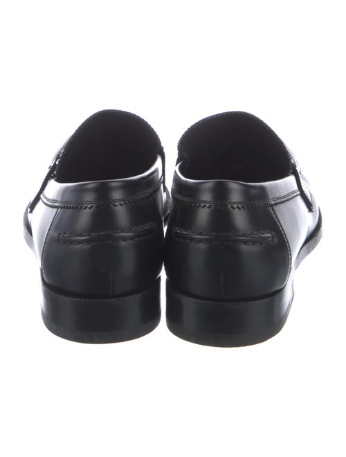 Louis Vuitton LV Monogram Leather Dress Loafers