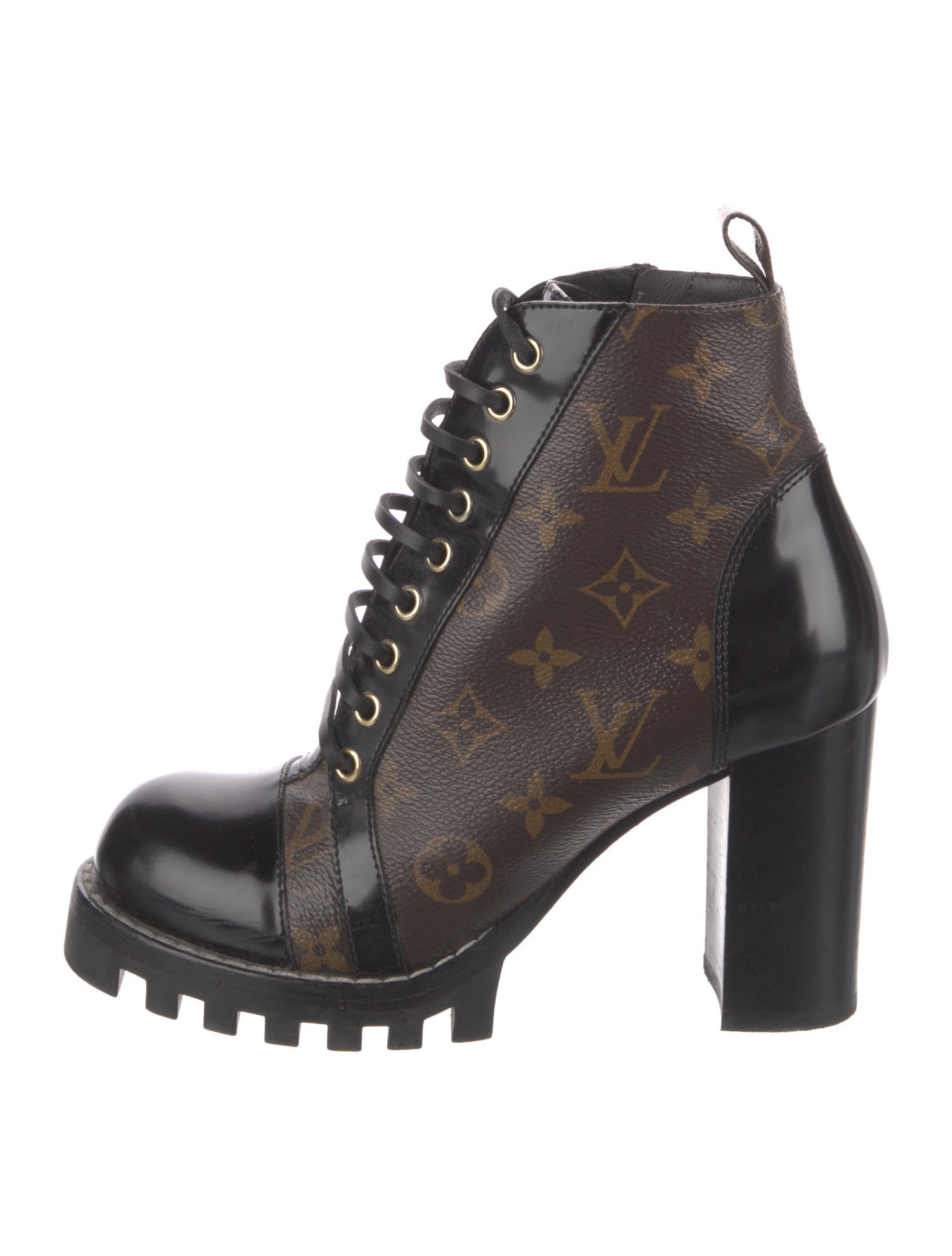 Louis Vuitton LV Monogram Combat Boots