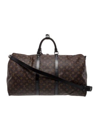 Louis Vuitton LV Monogram Keepall Bandouliere 55