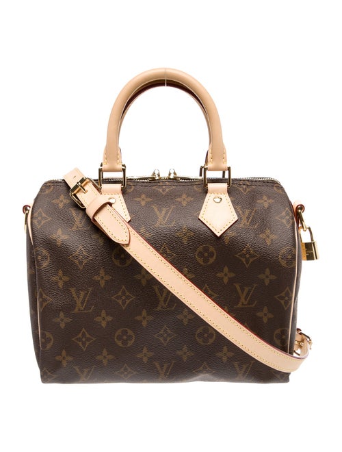 Louis Vuitton LV Monogram Speedy Bandouliere