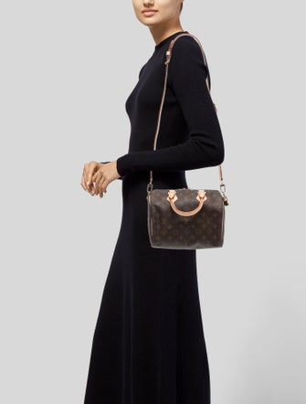 Louis Vuitton LV Monogram Speedy Bandouliere