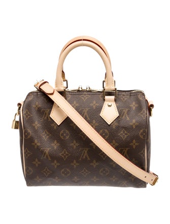 Louis Vuitton LV Monogram Speedy Bandouliere