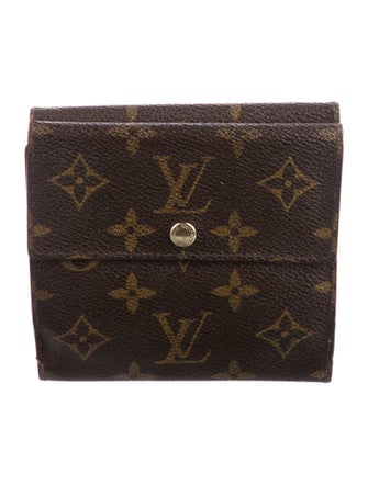 Louis Vuitton LV Monogram Coated Canvas Compact Wallet