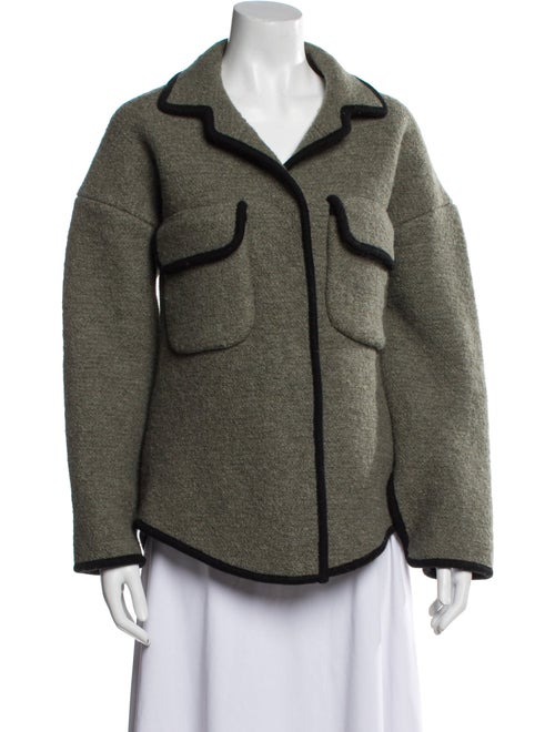 Louis Vuitton 2023 Wool Faux Fur Jacket w/ Tags