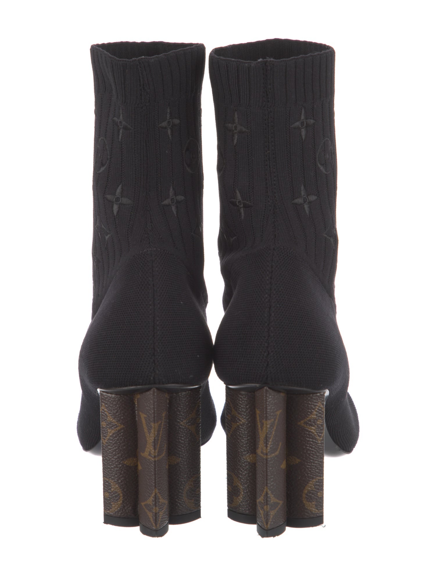 Louis Vuitton LV Monogram Sock Boots