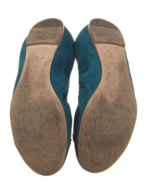 Louis Vuitton Suede Ballet Flats