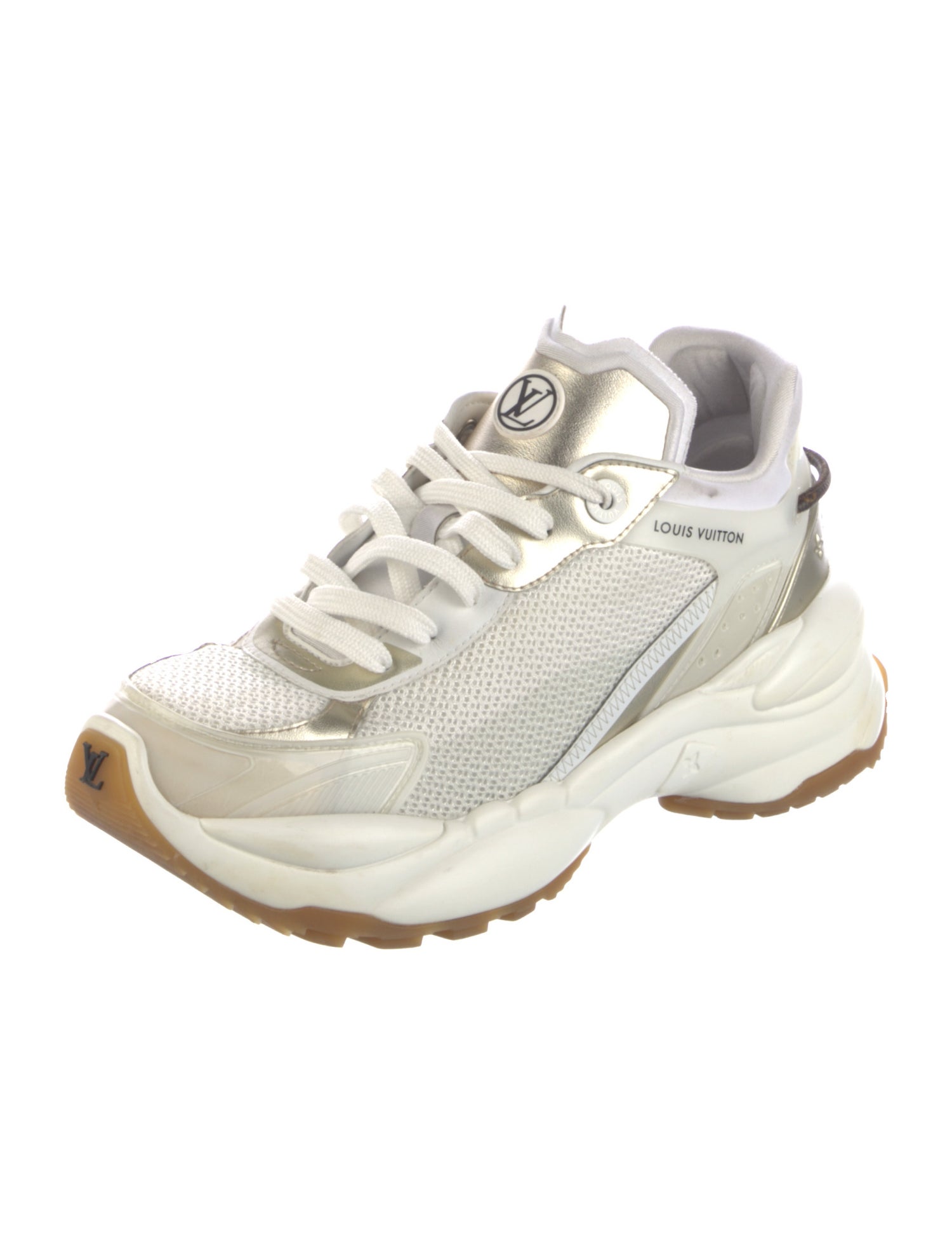 Louis Vuitton LV Monogram Leather Chunky Sneakers