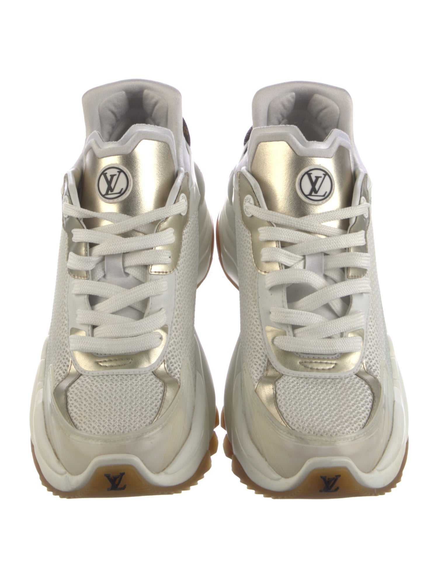 Louis Vuitton LV Monogram Leather Chunky Sneakers