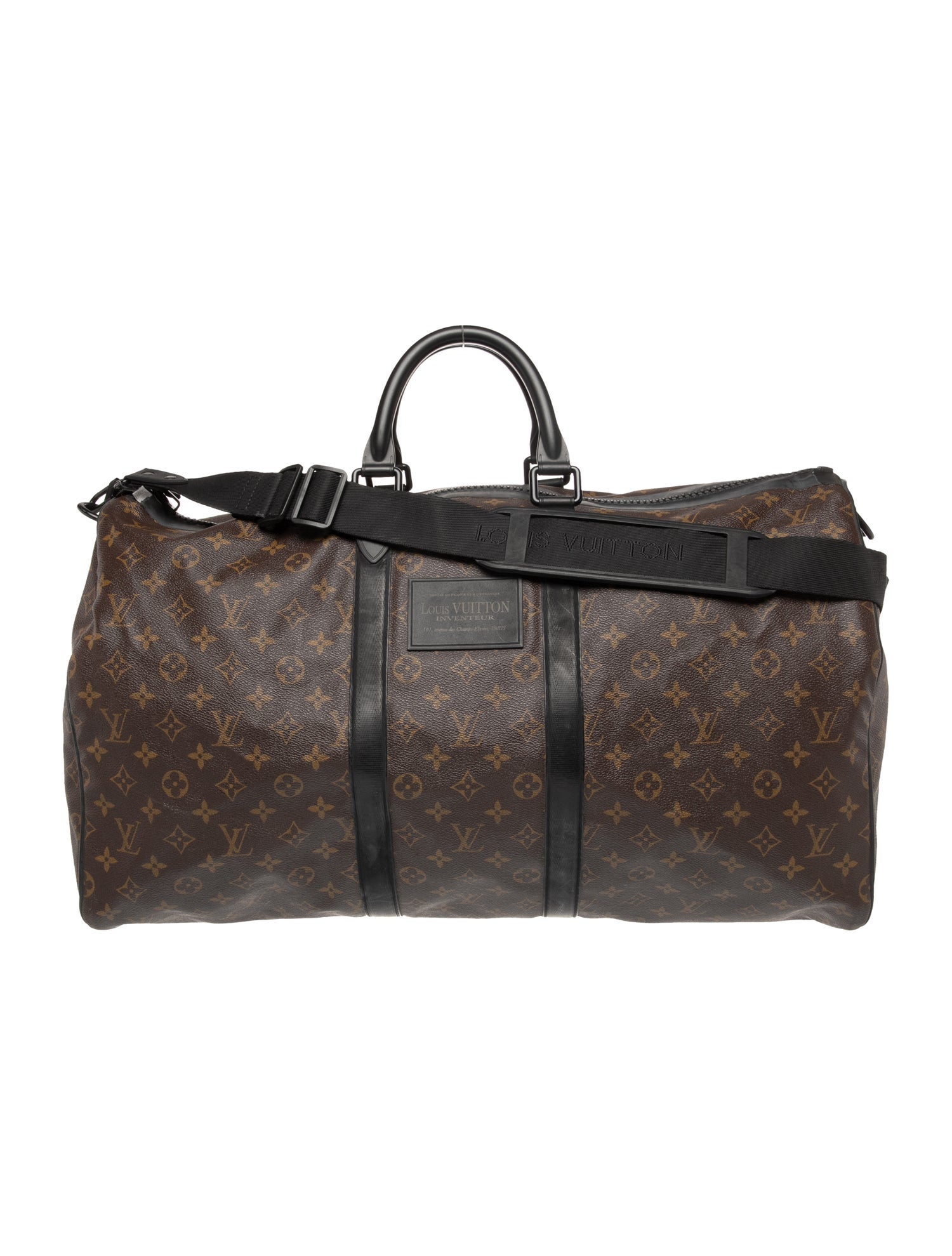 Louis Vuitton LV Monogram Keepall Bandouliere 55 Vintage