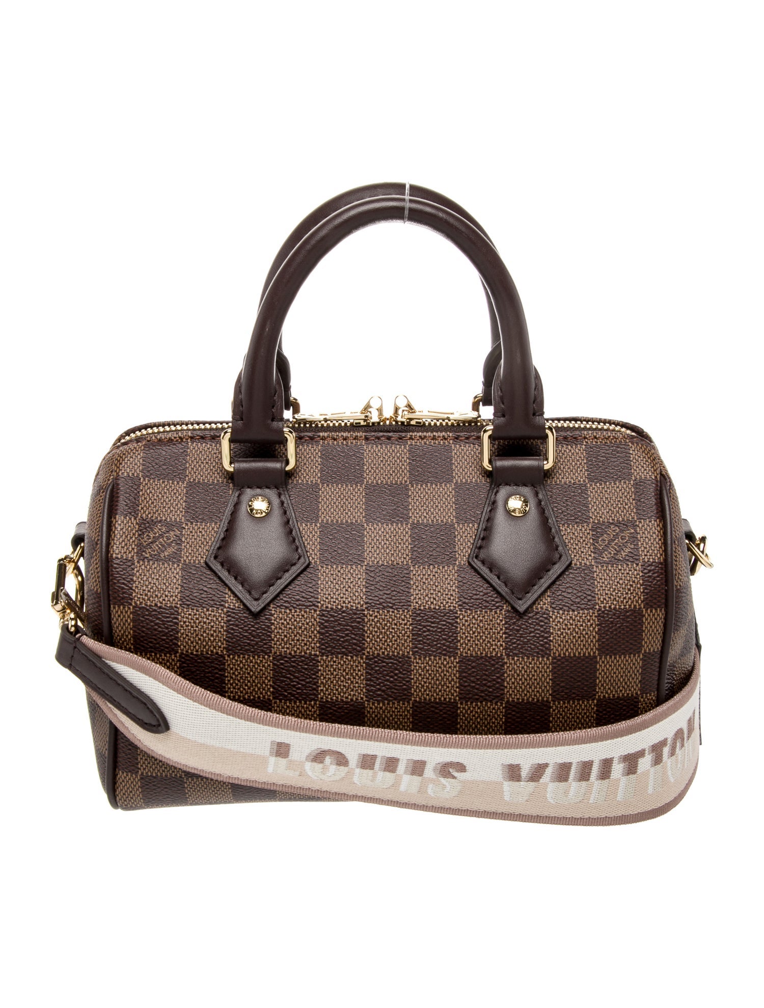 Louis Vuitton Damier Ebene Speedy Bandouliere 20