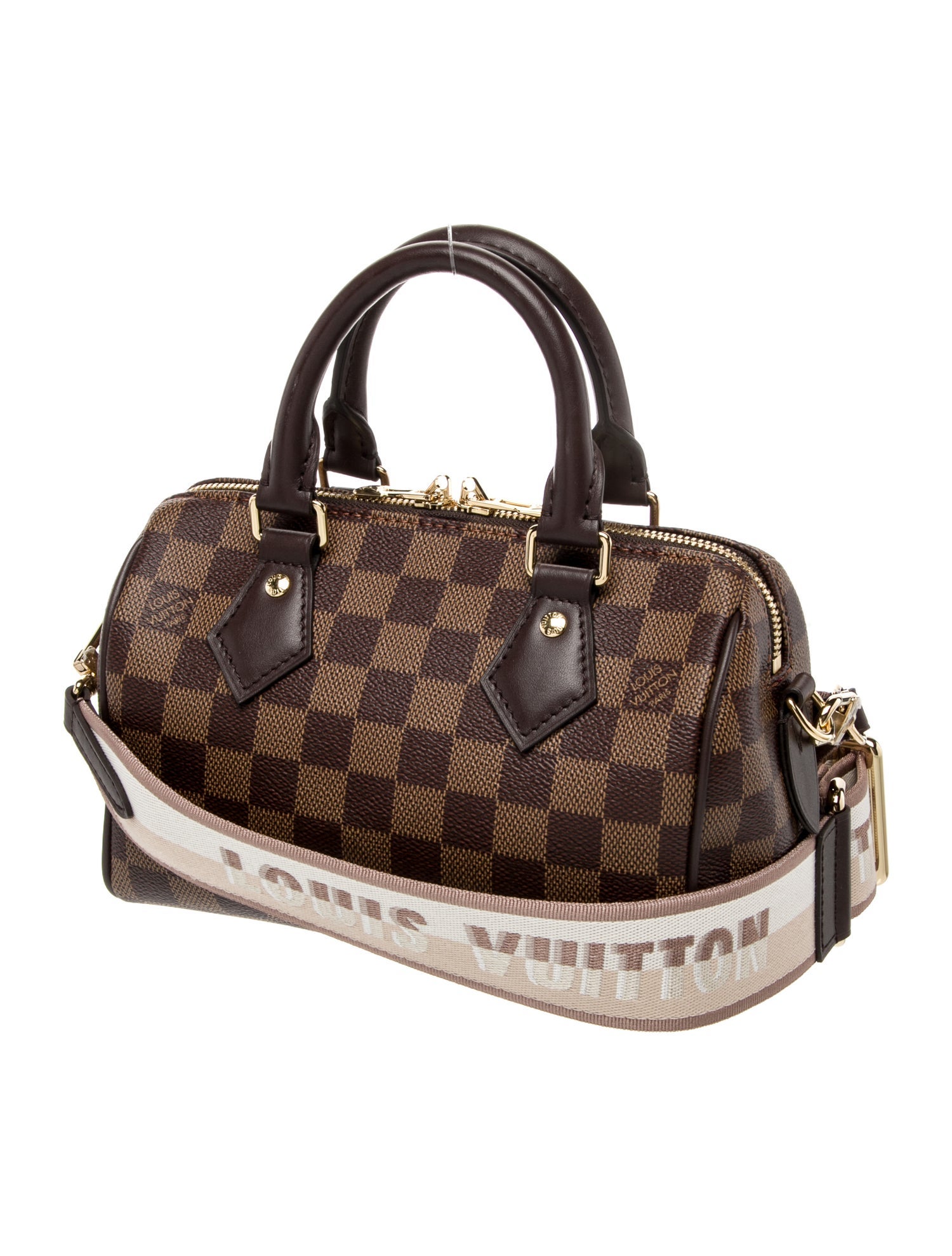 Louis Vuitton Damier Ebene Speedy Bandouliere 20