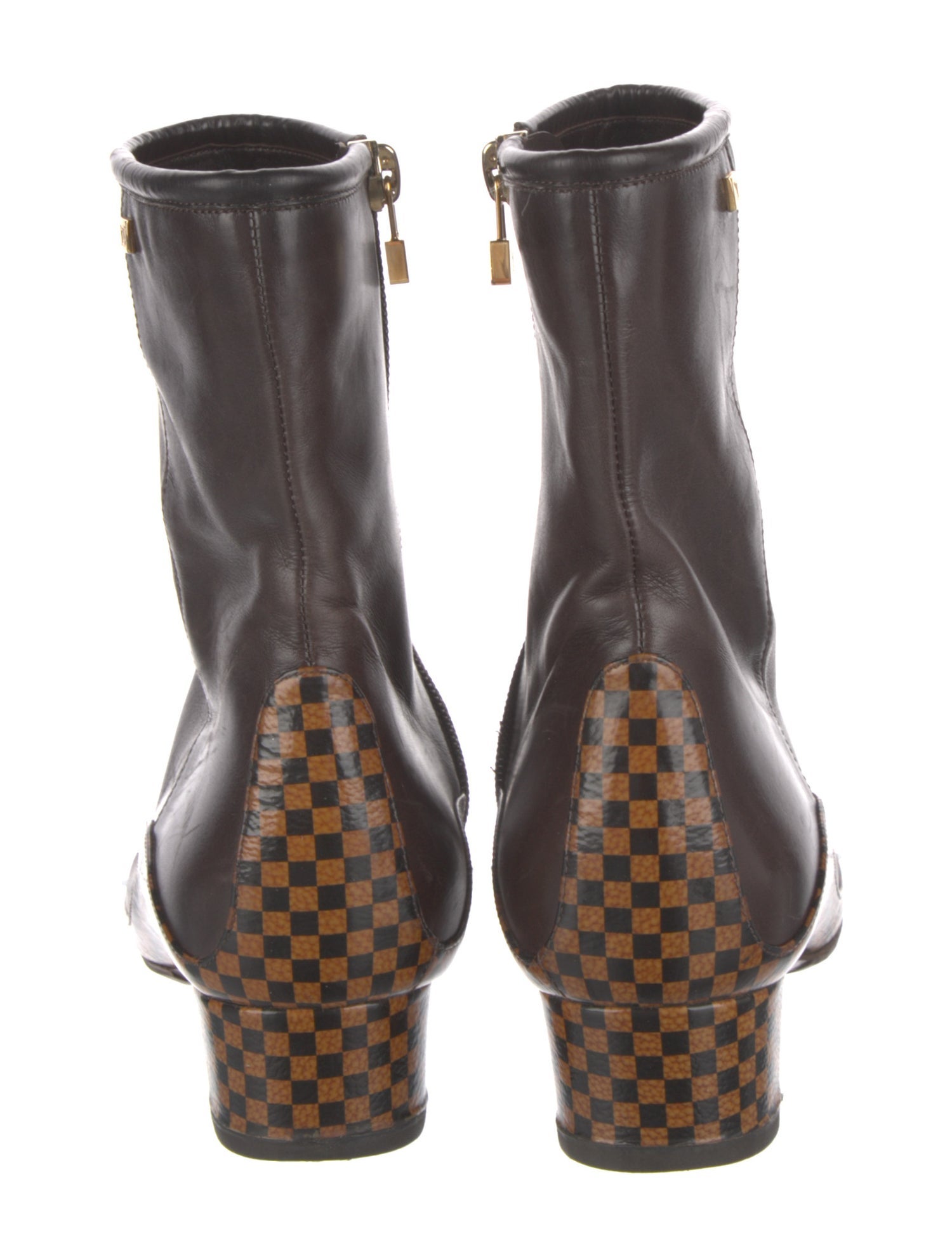 Louis Vuitton Leather Boots