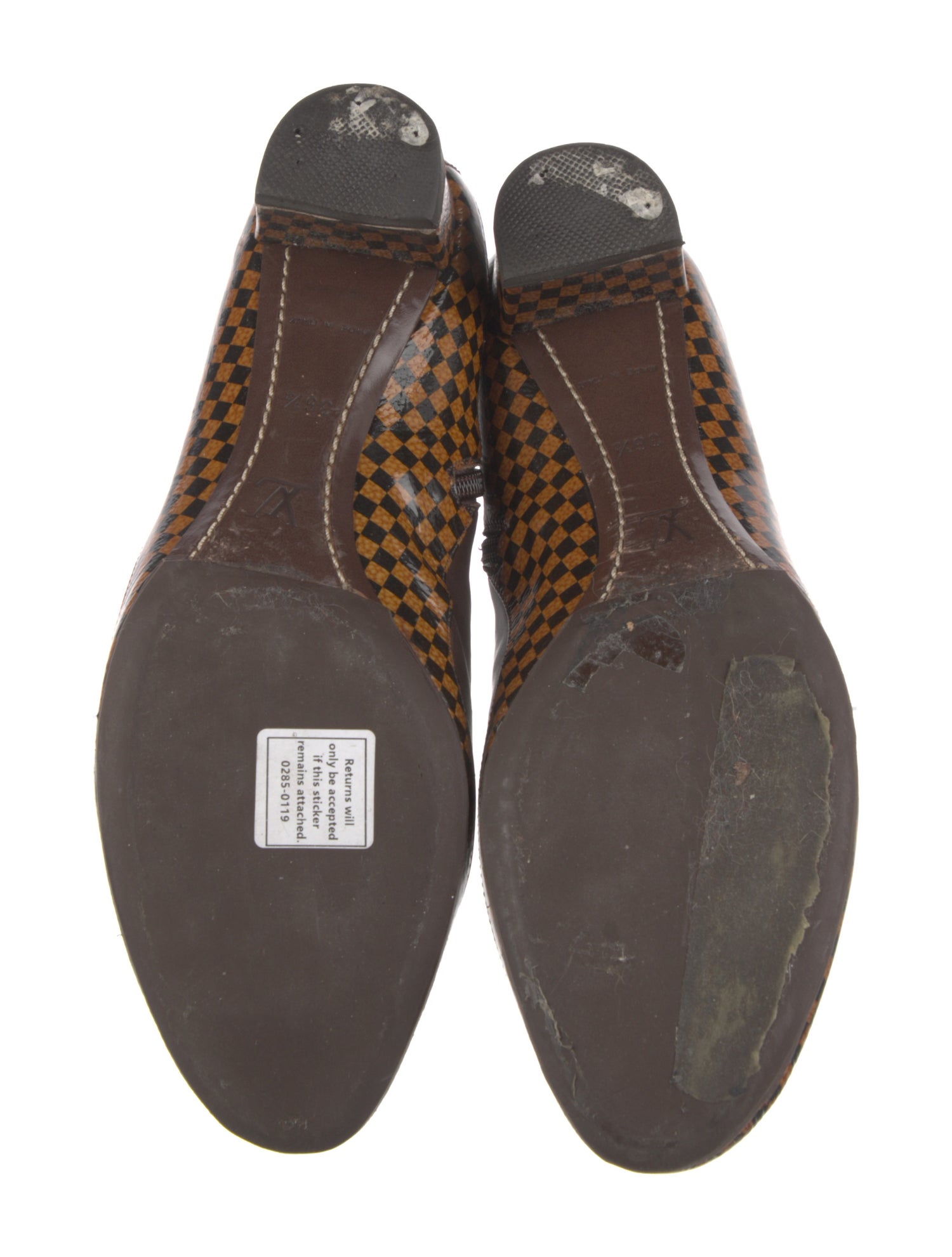 Louis Vuitton Leather Boots