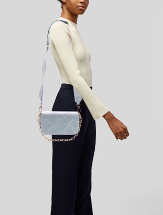 Louis Vuitton LV Monogram Bubblegram Wallet on Strap