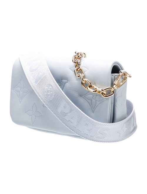 Louis Vuitton LV Monogram Bubblegram Wallet on Strap