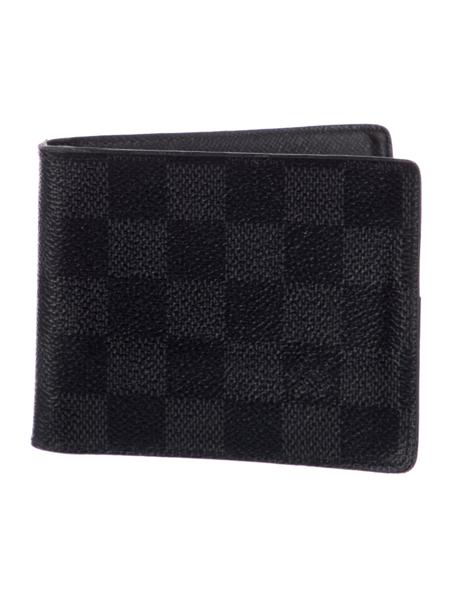Louis Vuitton 2018 Damier Graphite Pattern Multiple Wallet
