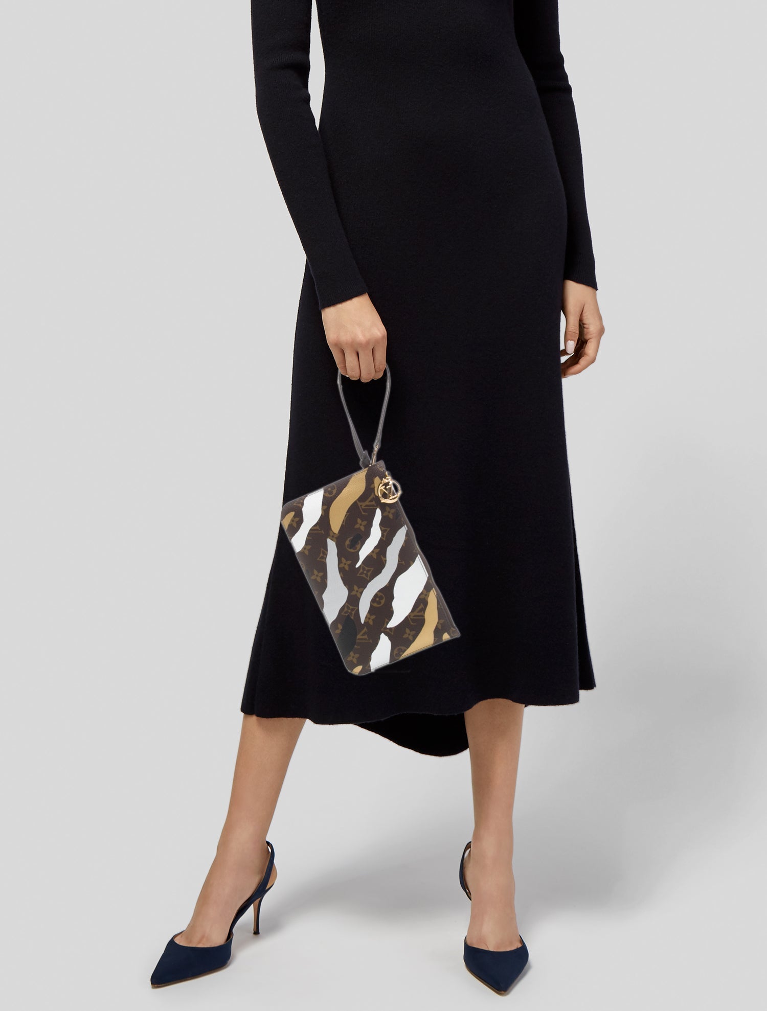 Louis Vuitton LV Monogram Neverfull Pouch