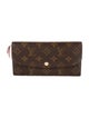 Louis Vuitton 2018 LV Monogram Emilie Wallet