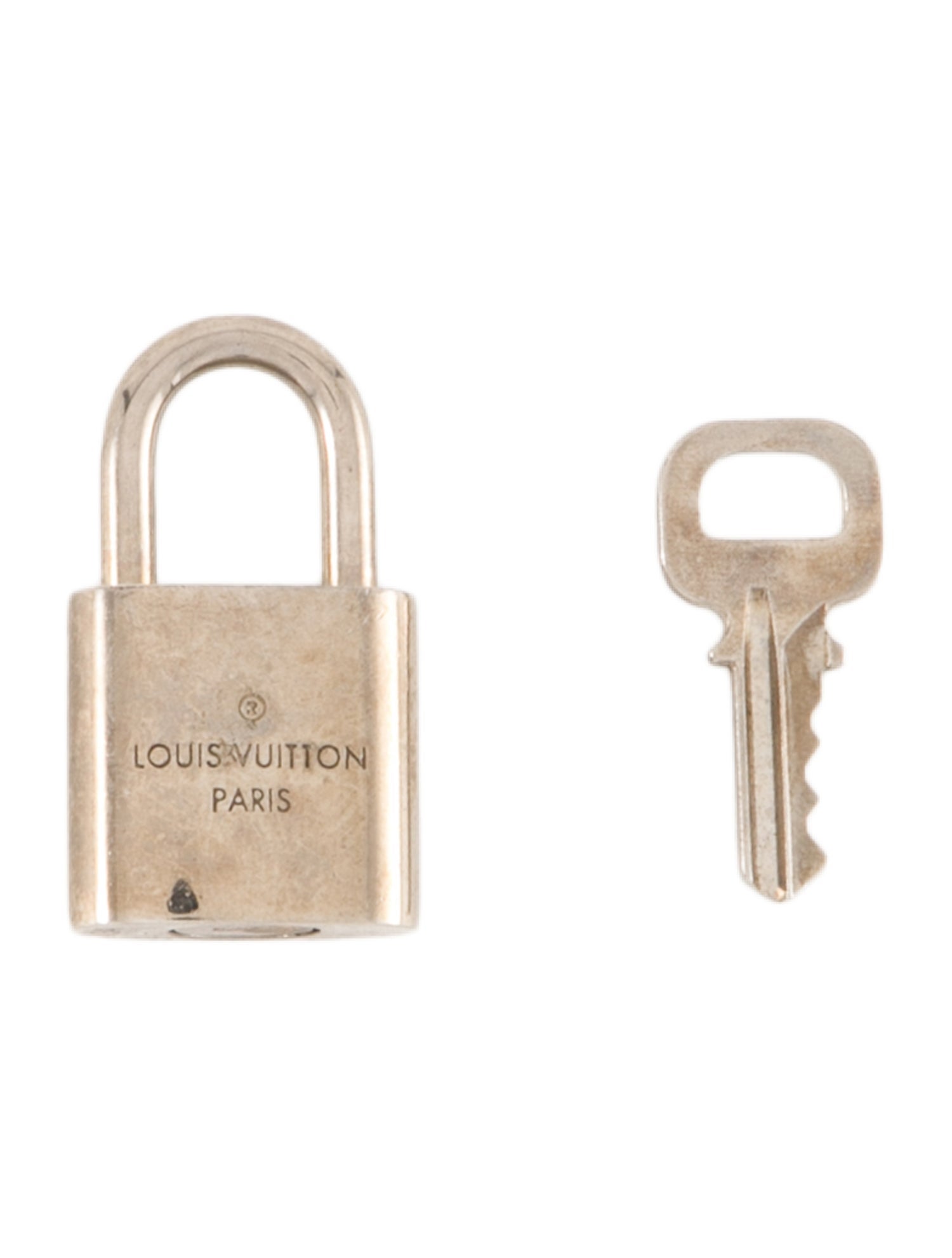 Louis Vuitton Palladium Lock & Key Set